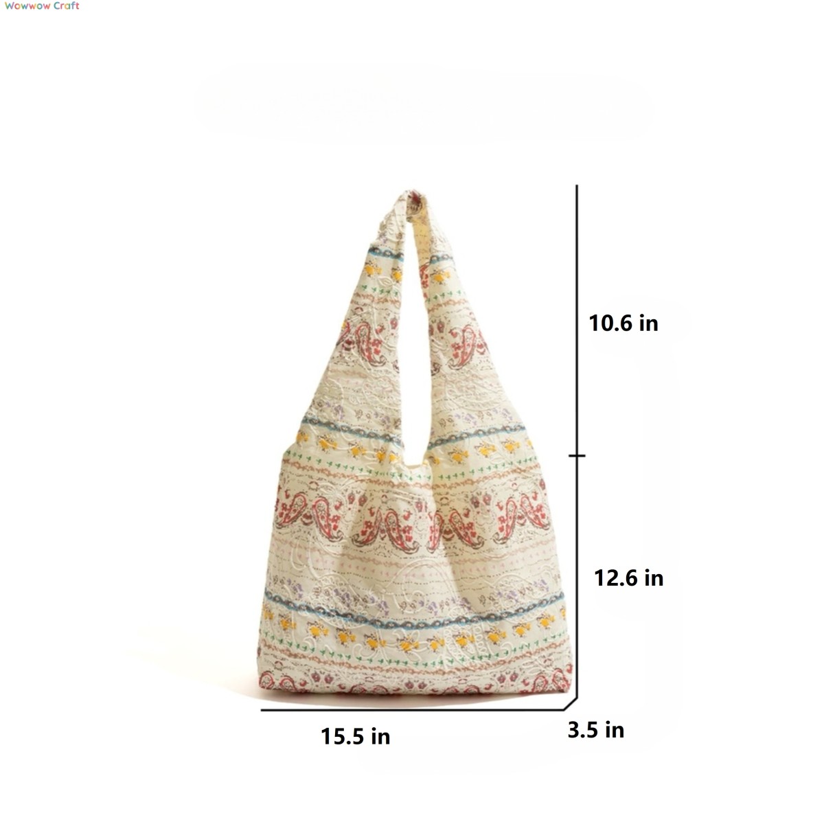 Shoulder Bags,Totes,Retro ethnic literary style shoulder bag - large capacity shoulder bag handbag - literary tote bag